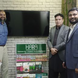 CABI Team Visits Hara Pakistan