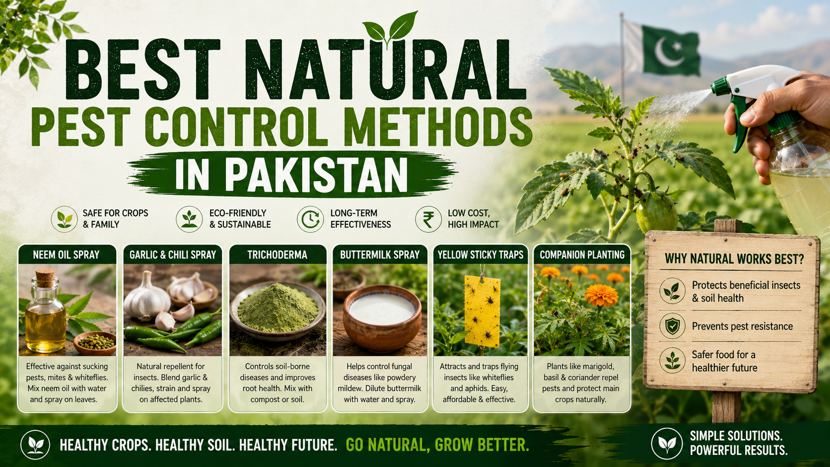 Best Natural Pest Control Methods in Pakistan