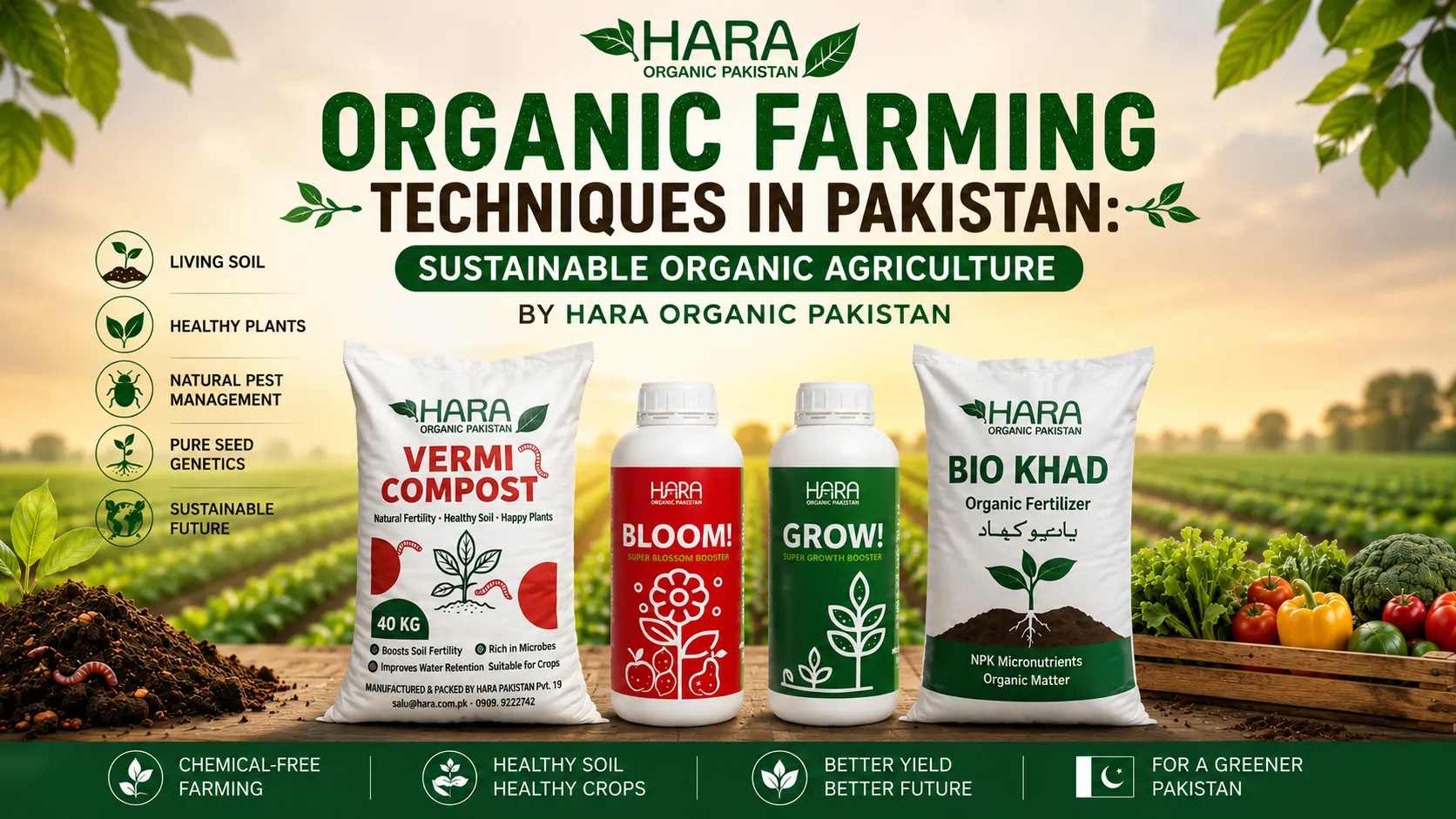 Organic Farming Techniques in Pakistan
