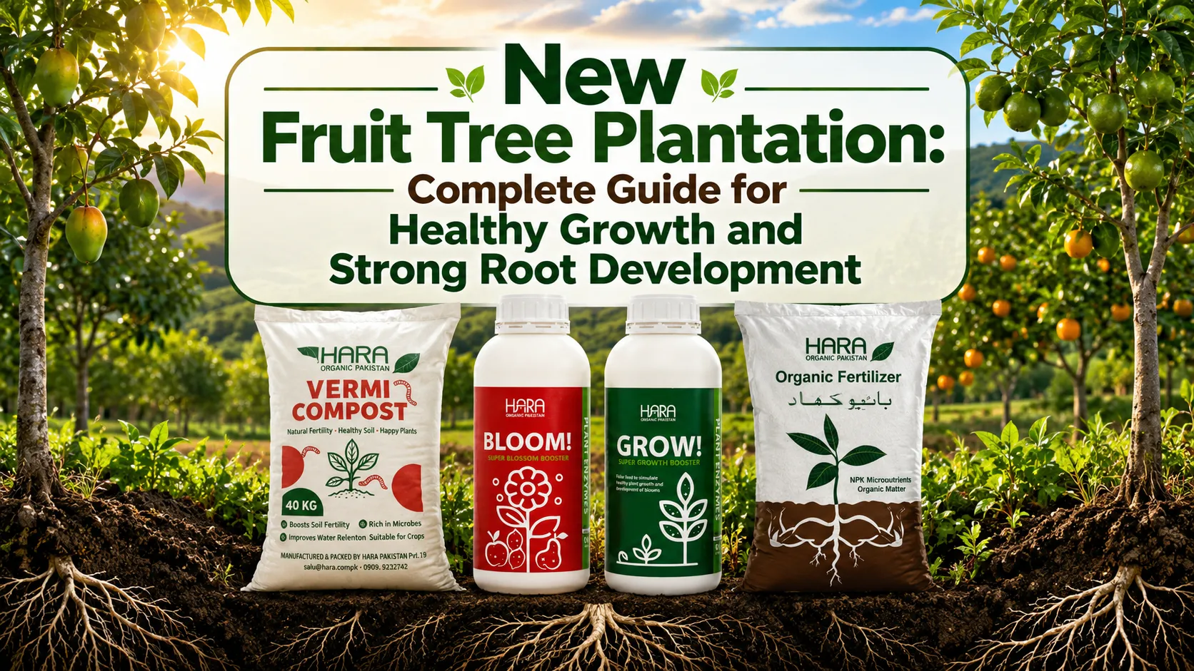 New Fruit Tree Plantation
