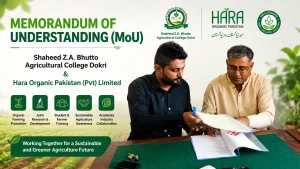 Organic Agriculture MoU