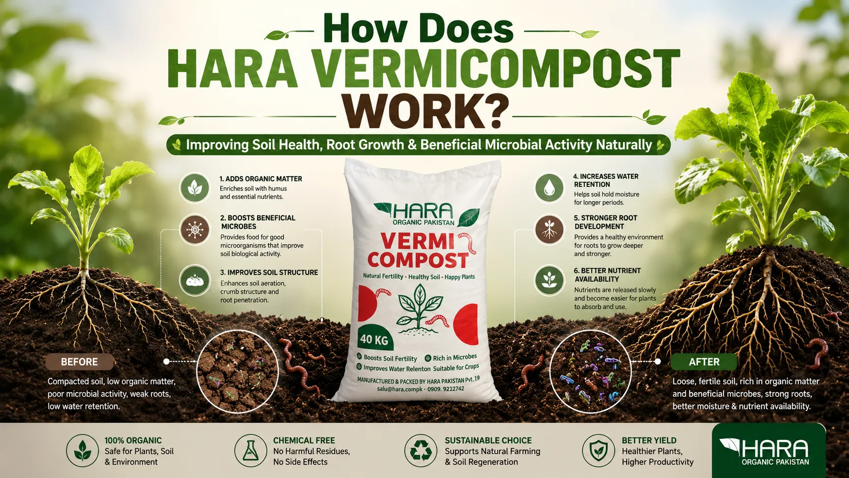 How Does Hara Vermicompost Work