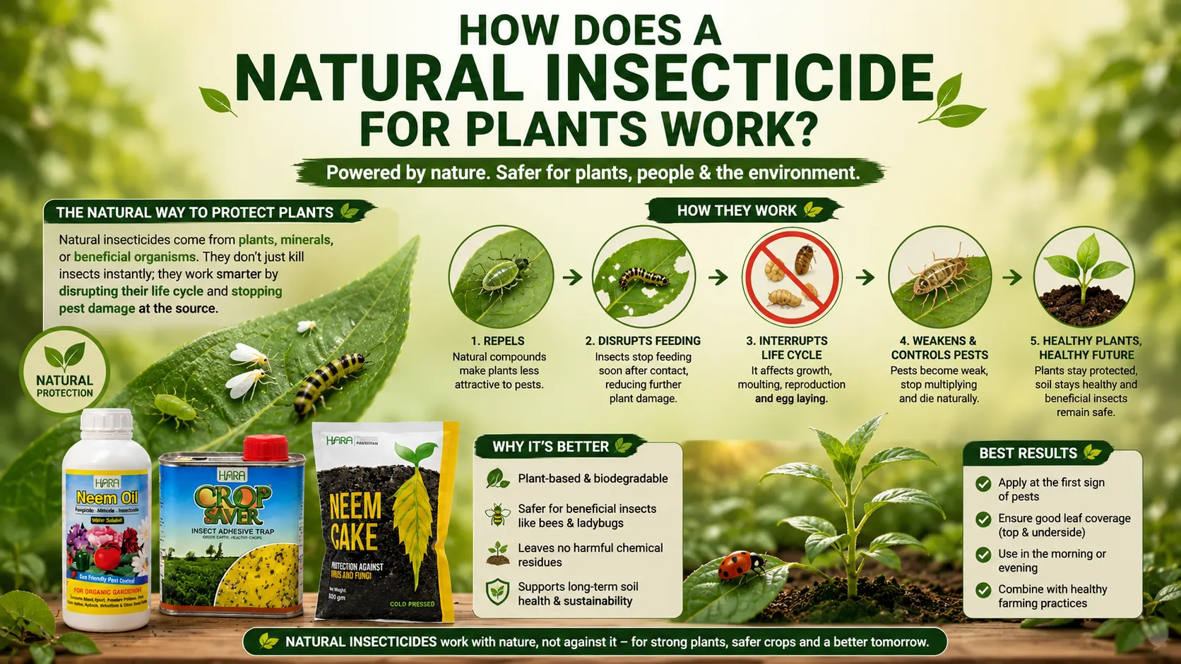 How Does a Natural Insecticide for Plants Work