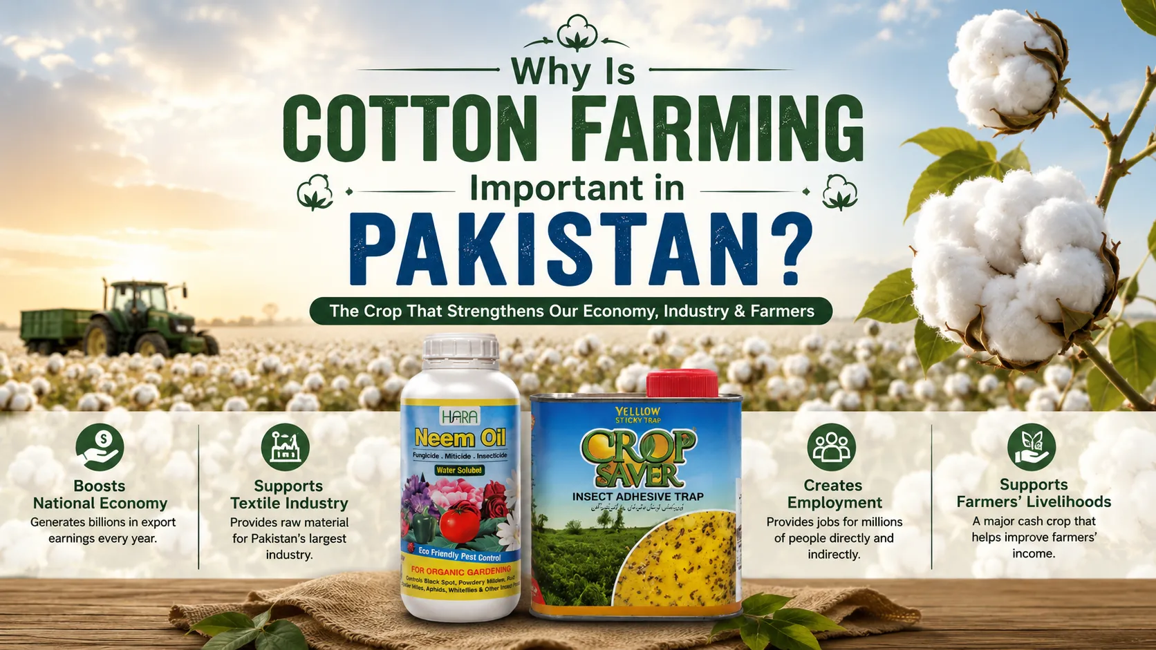 Why Is Cotton Farming Important in Pakistan