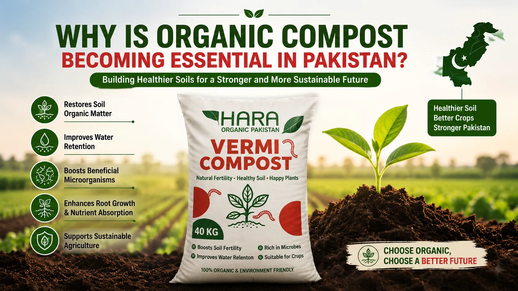 Why Is Organic Compost Becoming Essential in Pakistan
