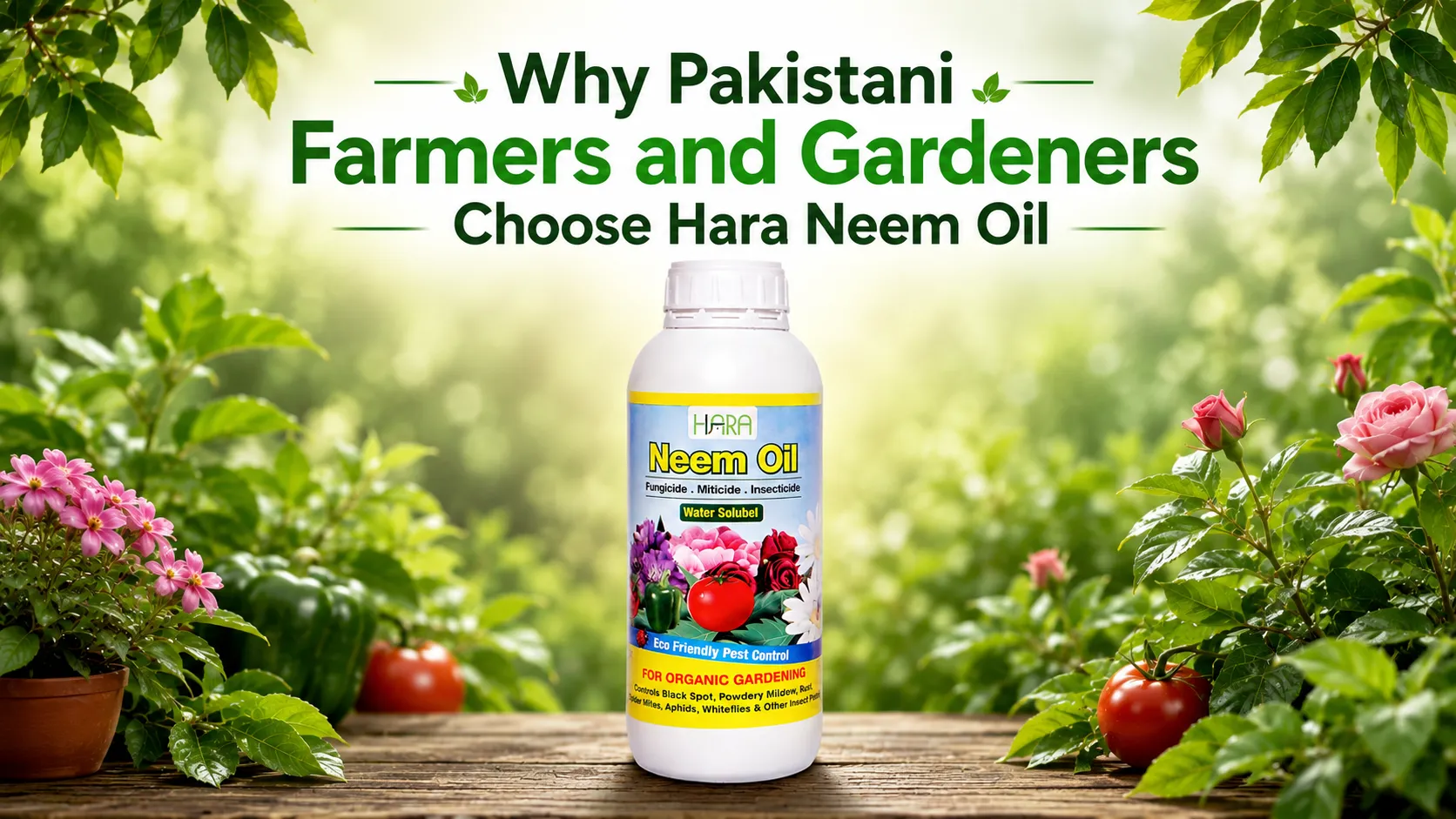 Why Pakistani Farmers and Gardeners Choose Hara Neem Oil