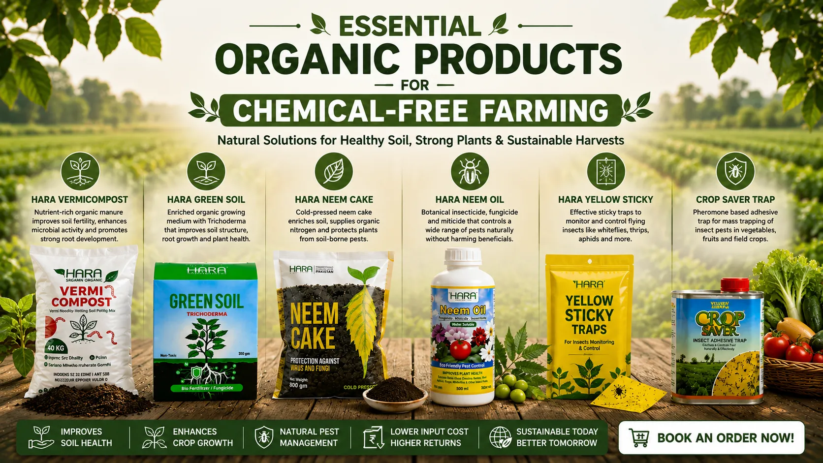 Essential Organic Products for Chemical-Free Farming