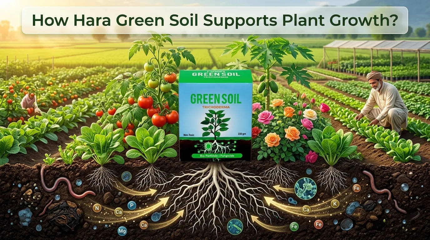 How Hara Green Soil Supports Plant Growth