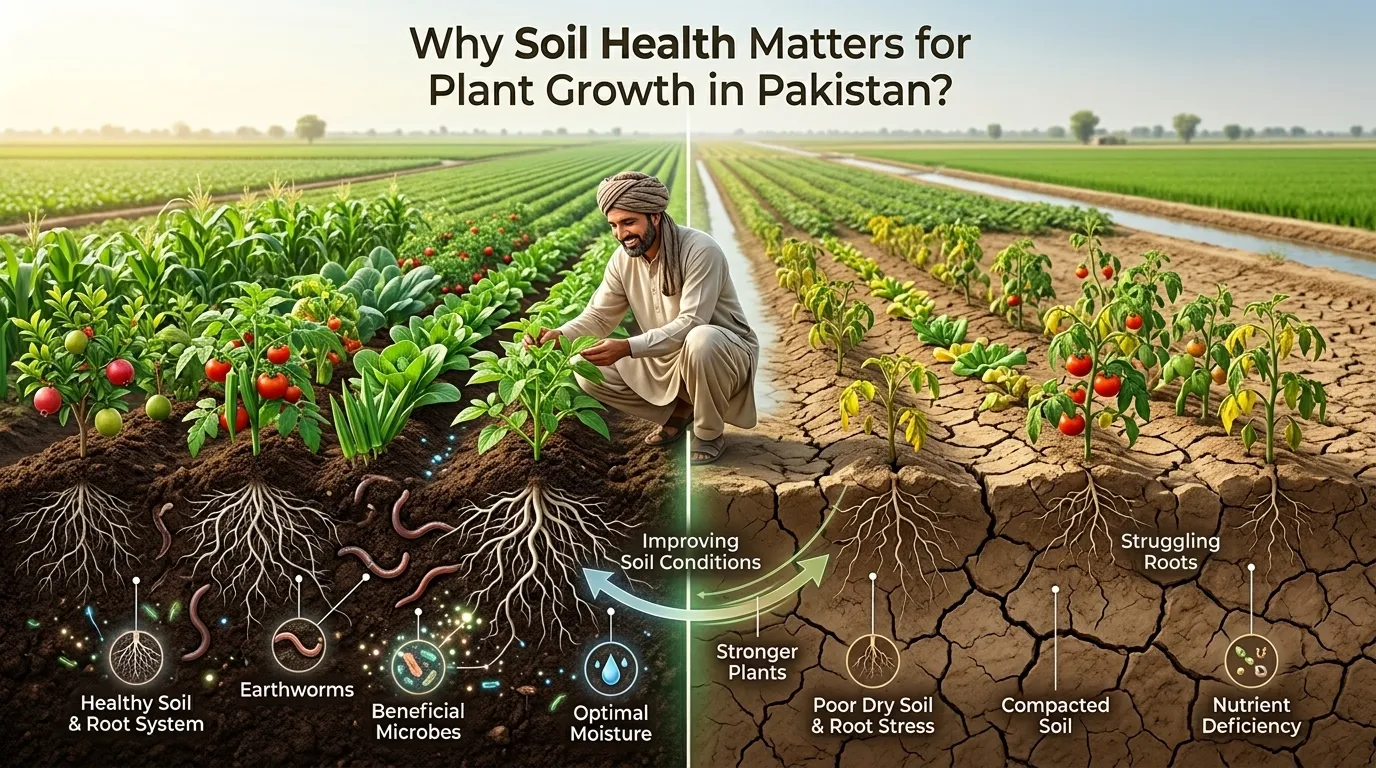 Why Soil Health Matters for Plant Growth in Pakistan